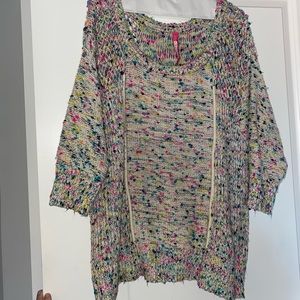 Anthropologie Colorful Sweater